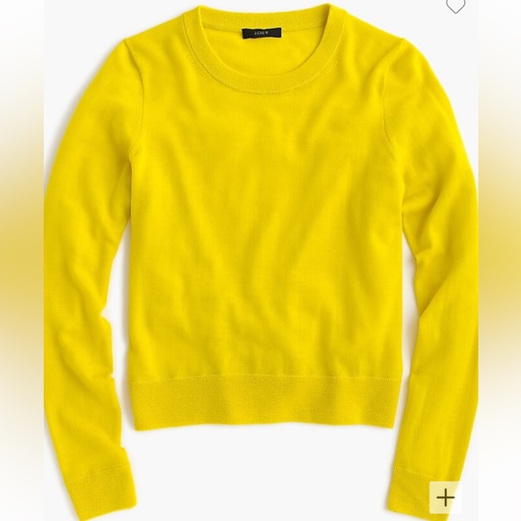 NWOT J Crew Merino Wool Crewneck Sweater - Picture 1 of 8